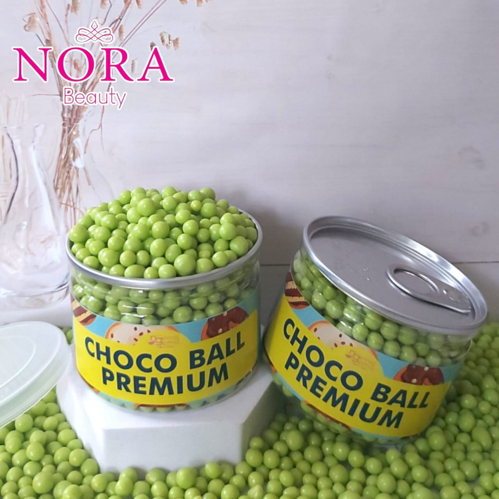 

Sprinkle Bola Warna Hijau / Chocoball Green Melon Topping Kue Kemasan CAN Premium //murah