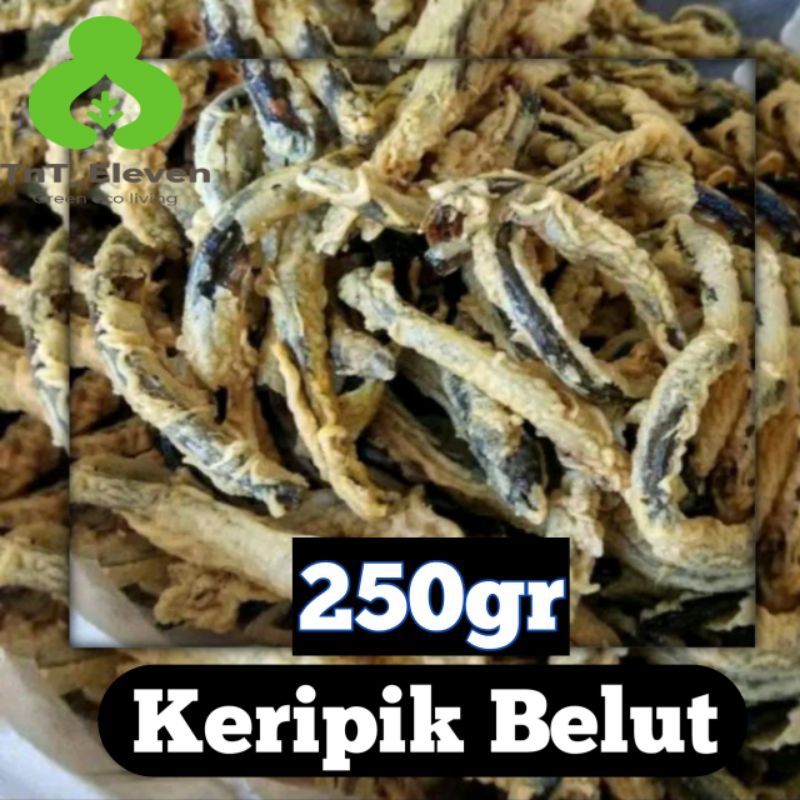 

250gr Keripik Belut Tempung Garing Enak & Renyah
