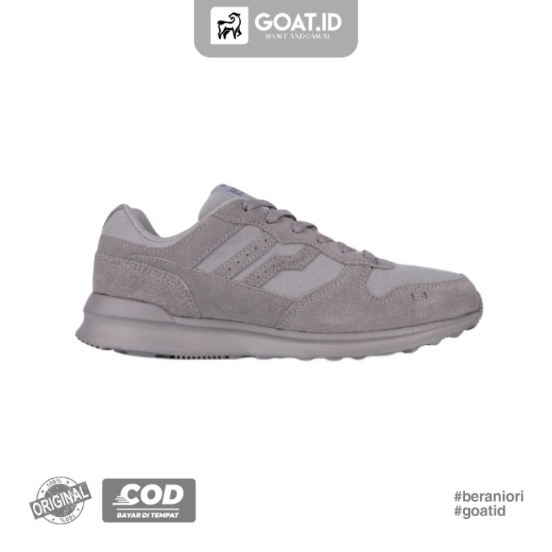 SEPATU PIERO JOGGER PRM MIST YEAR 8 GREY ASH SEPATU CASUAL SNEAKERS ORIGINAL