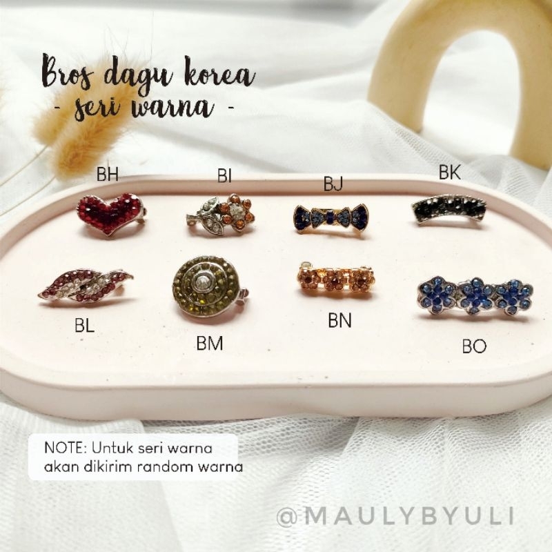 Bros dagu korea - warna &amp; gold