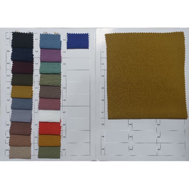 Kain cey cringkle airflow meteran