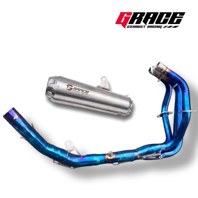 KNALPOT FULLSYSTEM ZX25R ORIGINAL GRACE TYPE ORCA