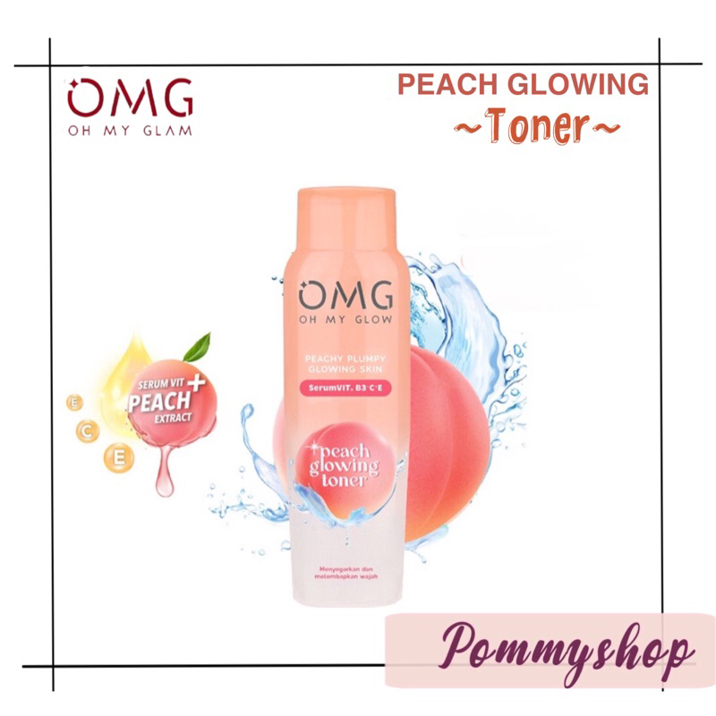 OMG Oh My Glow Peach Glowing Toner 100ml