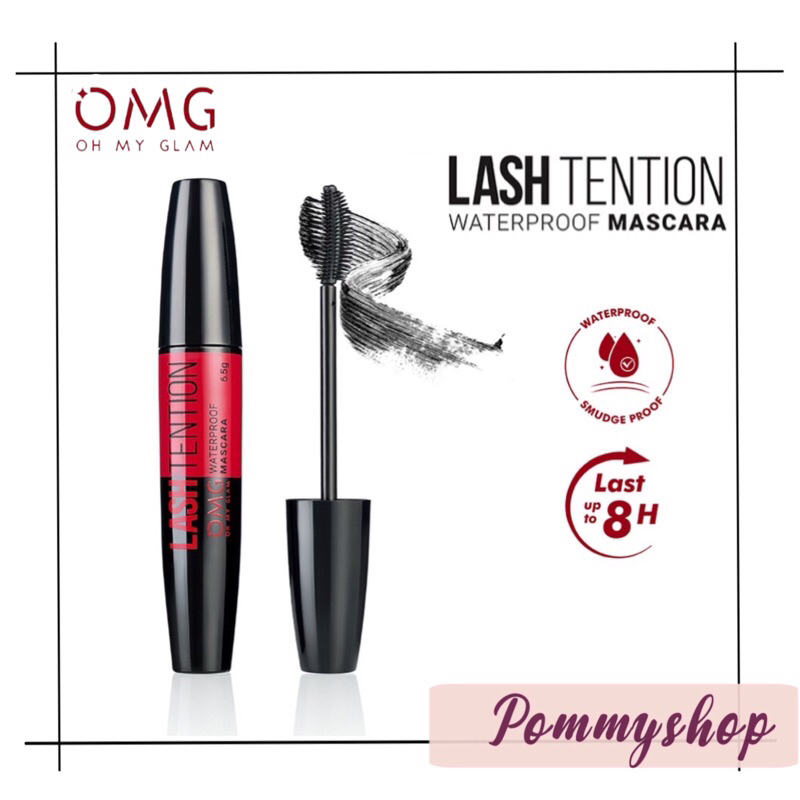 OMG Oh My Glam Lashtention Waterproof Mascara