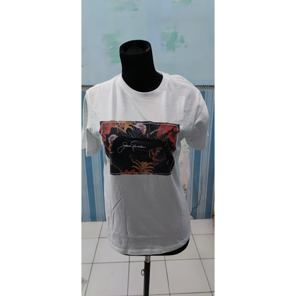 Jack Nicklaus Jack Nicklaus Tropical T-Shirt White Size S