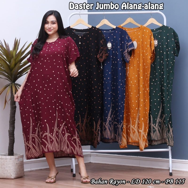 Daster jumbo super paket murah 100ribu dapat 3pcs daster jumbo paket murah