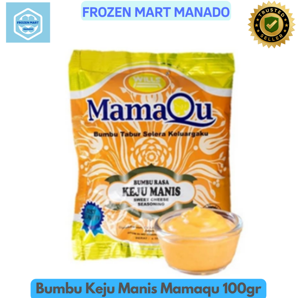 

Bumbu Keju Manis Mamaqu 100gr - Frozen Mart Manado (Frozen Food Manado)
