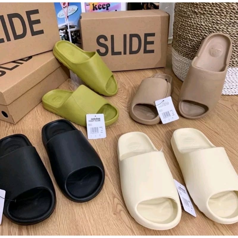 Sandal Slide YEEZY Casual Sandal Karet Eva High Quality Import