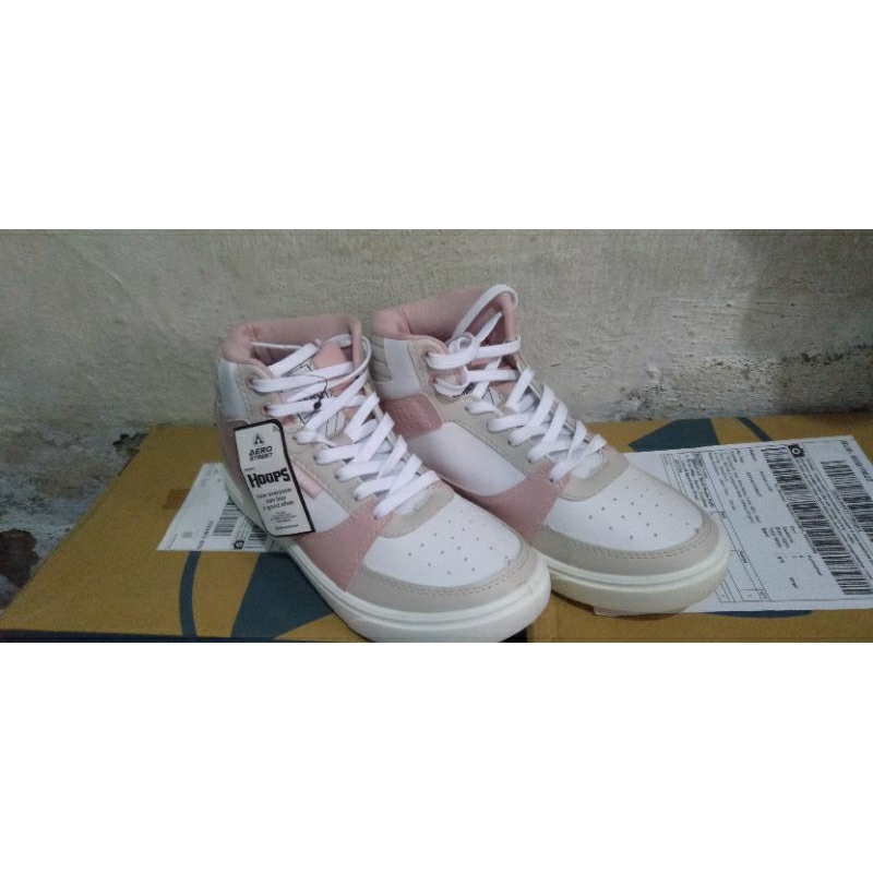 aerostreet hoops pink size39