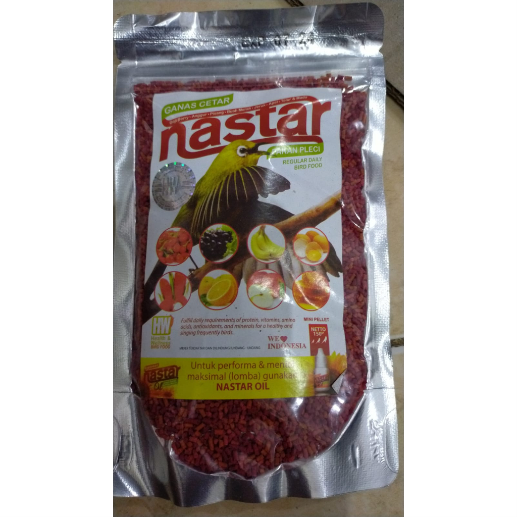 VOER HW NASTAR ORIGINAL  VOER UNTUK PLECI DECU PRENJAK DAN BURUNG LAINNYA