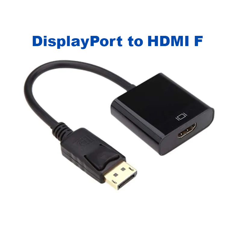 Kabel Displayport to HDTV &amp; VGA / Converter DP to VGA HDmi Gold Plated