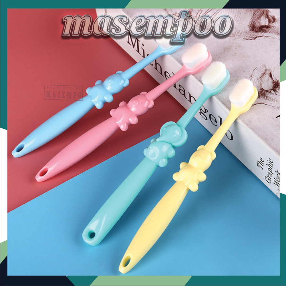 Sikat Gigi Anak 1 2 dan 3 Tahun Bulu Halus Cotton Toothbrush