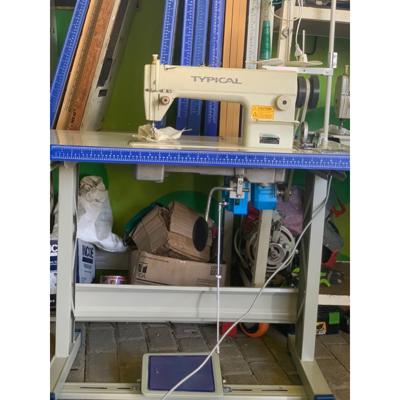 Mesin jahit TYPICAL GC6150/kakiT/Dinamo Servobaru