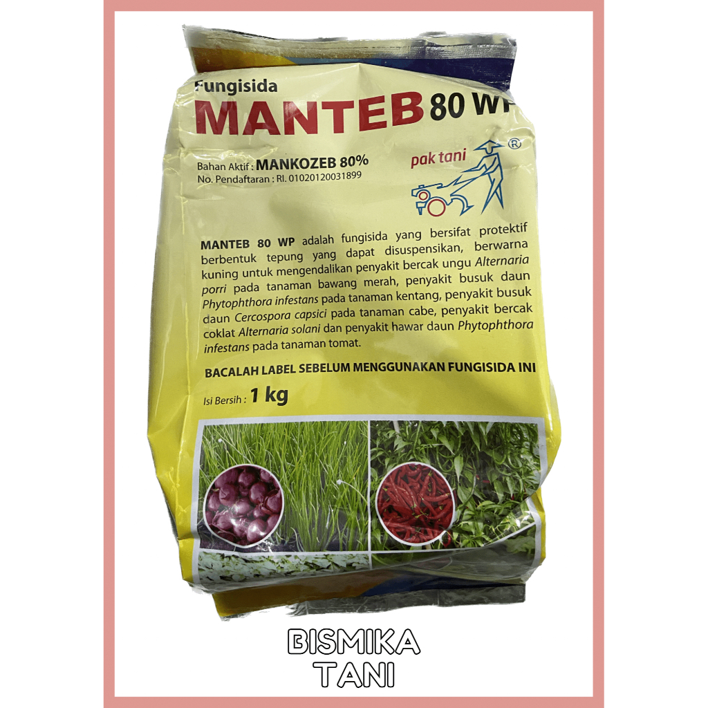 Manteb Fungisida Mankozeb 1 kg