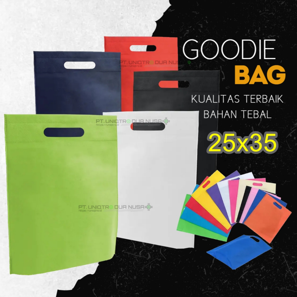 

Tas Spunbond Oval 25x35, Goodie Bag D Cut