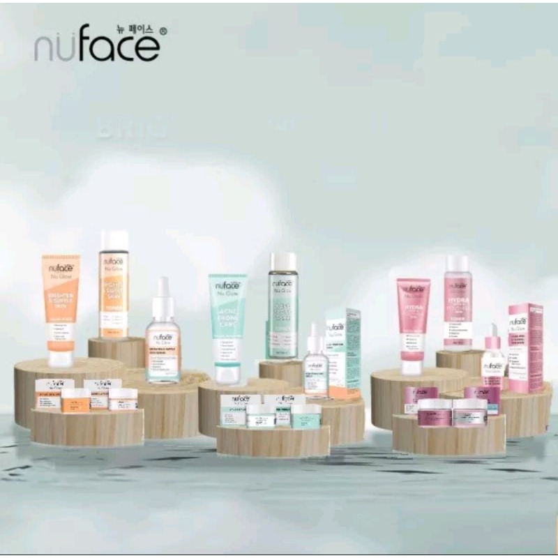 Nuface Nu glow skincare paket 5in1