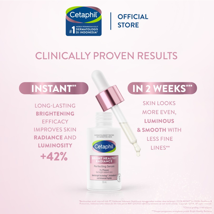 Cetaphil Bright Healthy Radiance Perfecting Serum 30ml - Serum Wajah