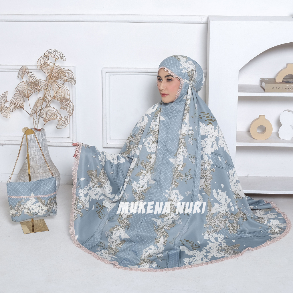 Mukena Maxmara Dewasa Luxury 2IN1 Printing Jennaira Jumbo