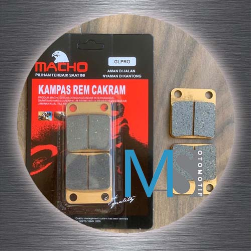 Discpad / Diskpad / Kampas Rem Depan Honda GL Pro / Neotech / GL Max / WIN / Belakang KLX 150 - MS Otomoti