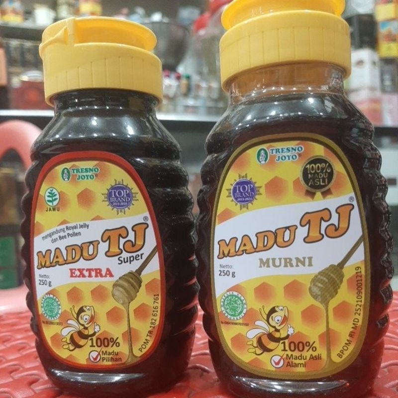 

MADU TJ MURNI|| MADU TJ SUPER EXTRA 250GR 100% MADU ASLI ALAMI