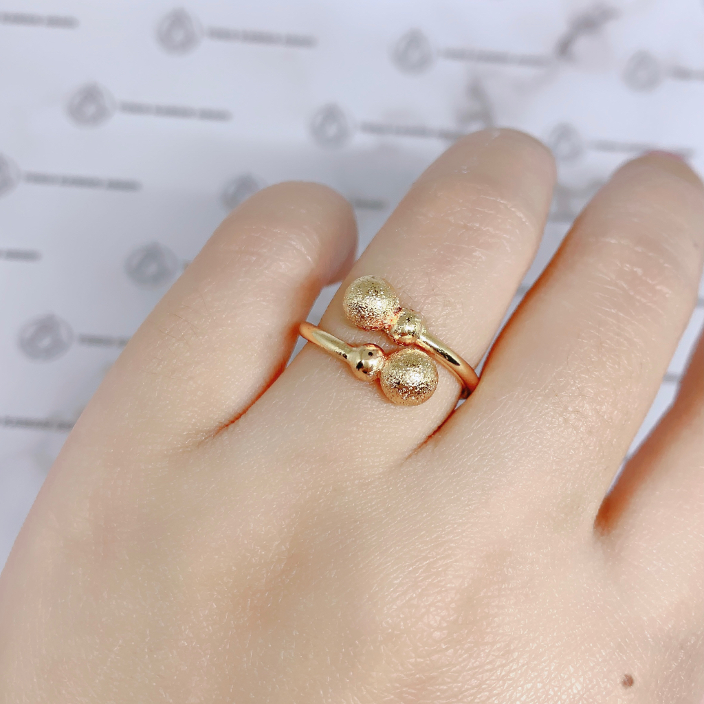 Xuping Gold Cincin Wanita Dewasa Permata Satu Cantik *92