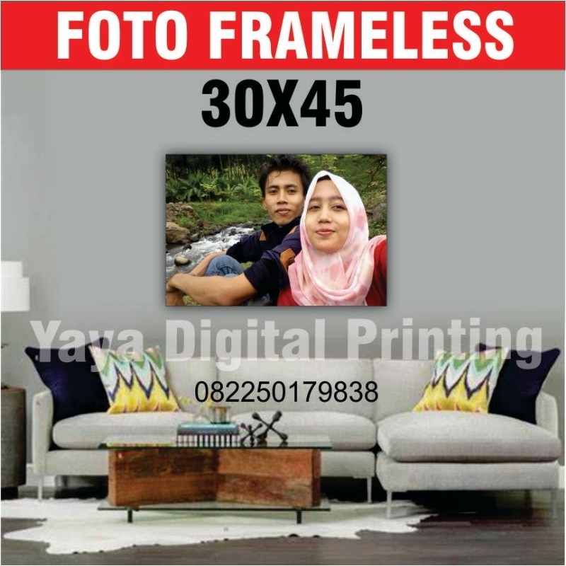 single foto frameless premium