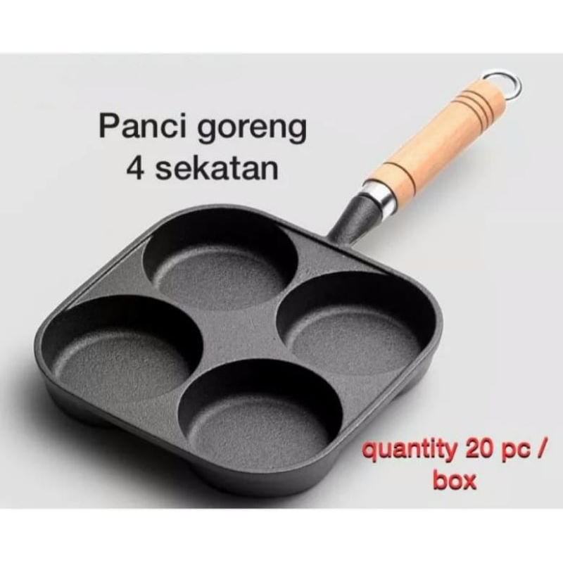 Wajan/Cetakan telur / FRY pan 4in EGG PAN