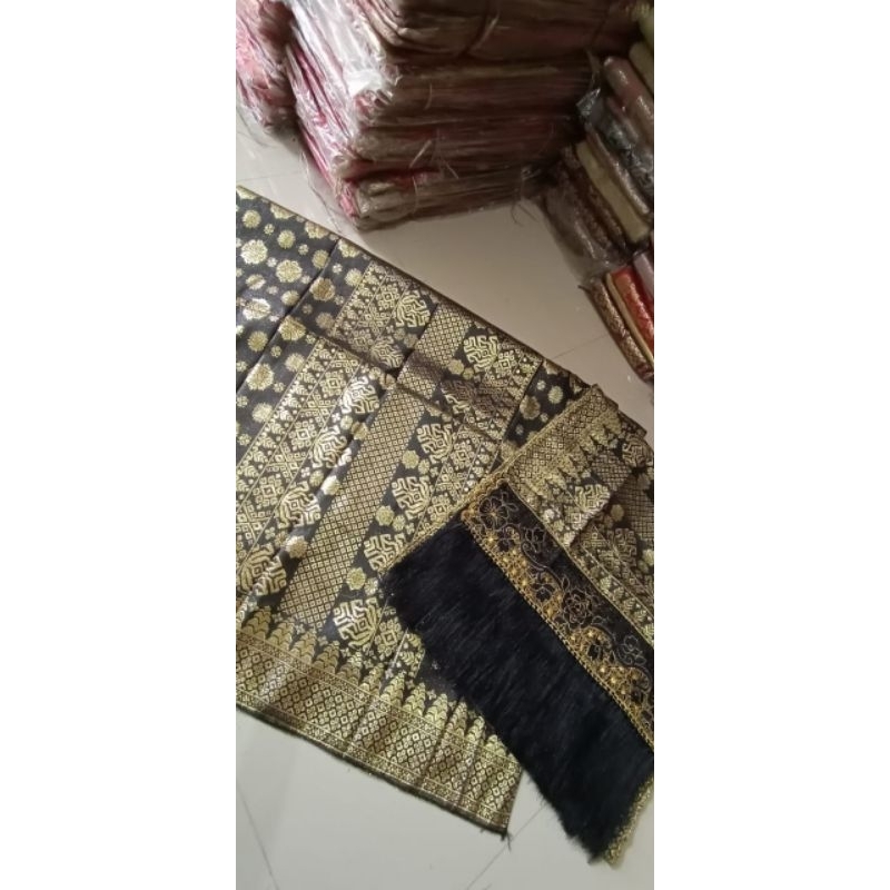 songket palembang rakam bordir