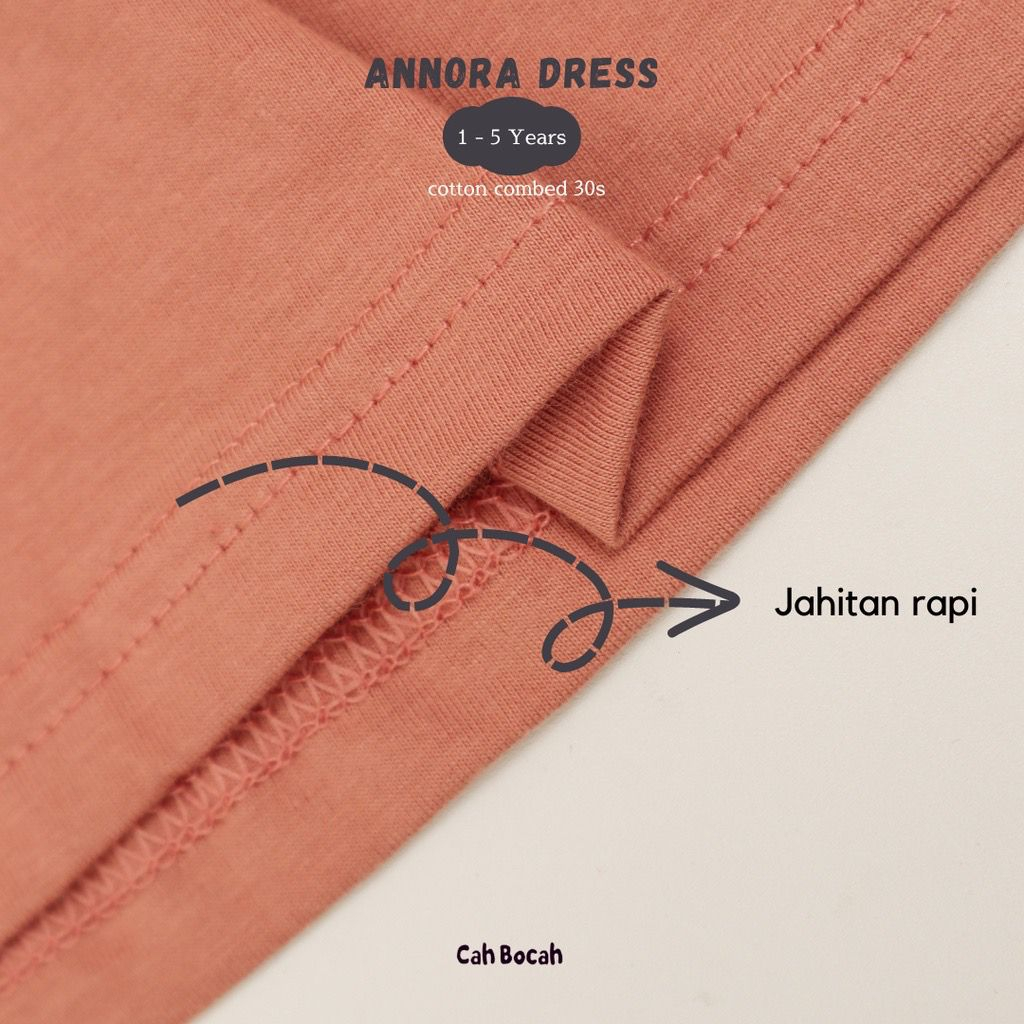 Cah Bocah Anora Dress / Annora Baju Anak Perempuan