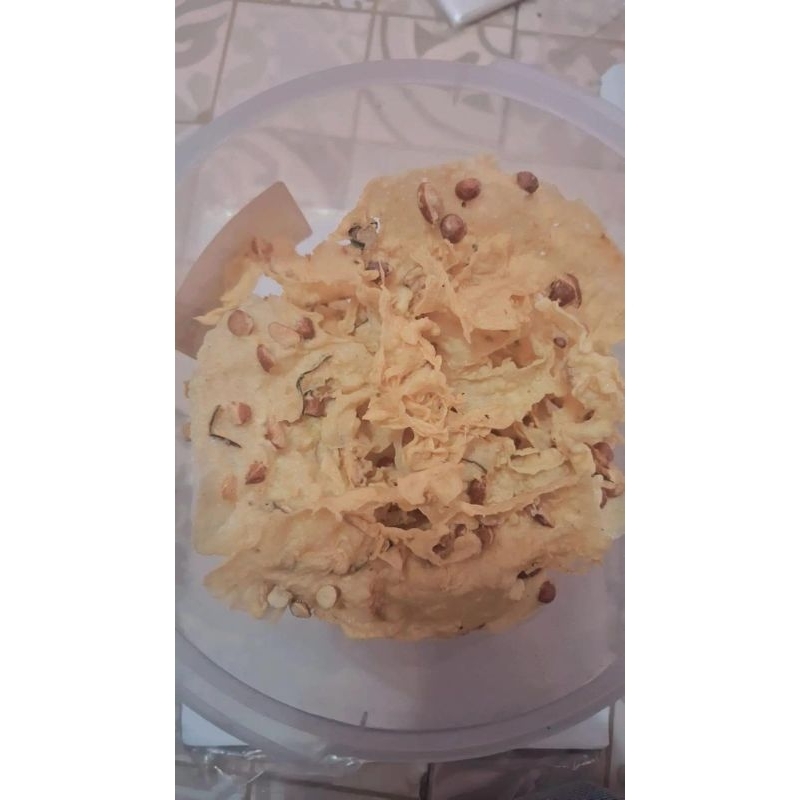 

Peyek kacang 5 liter 400 gr