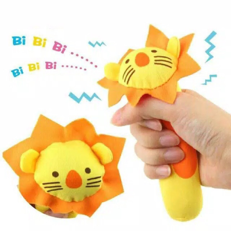 Mainan Stik Boneka/Boneka Pencet/Push Doll Rattle