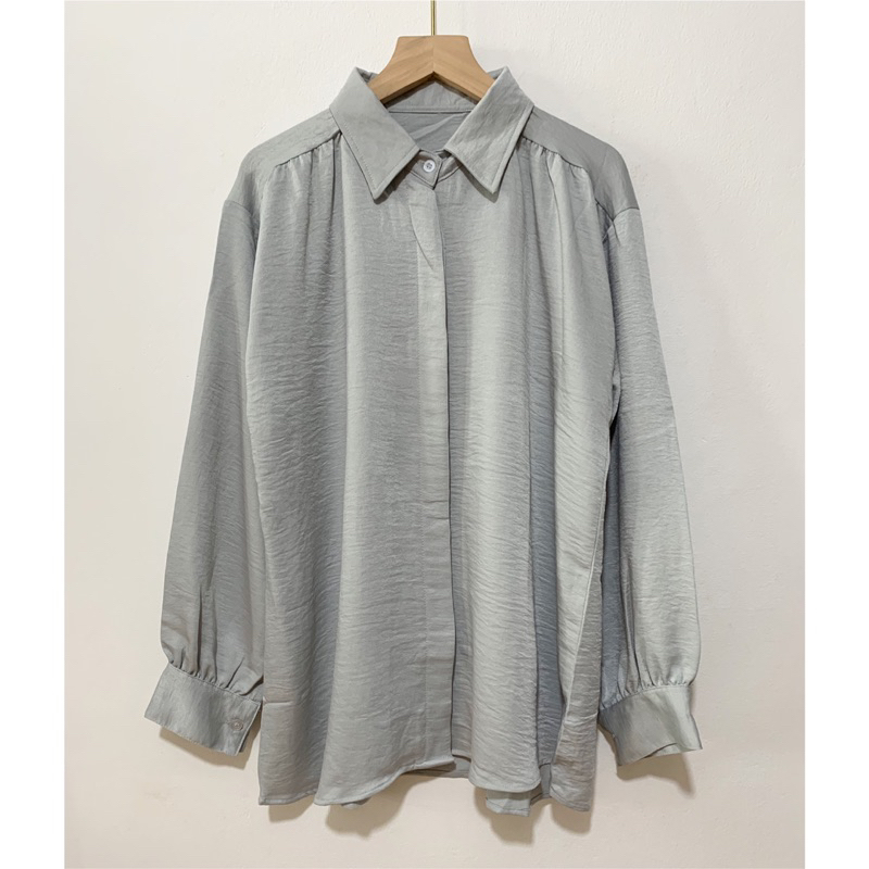 Serra Blouse Shimmery Santorini Silk