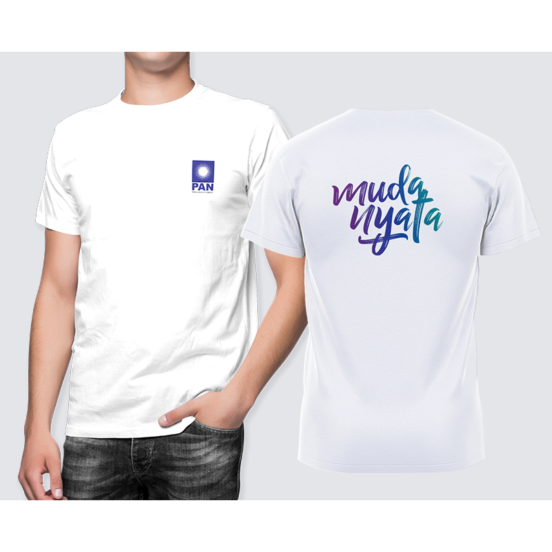 Fikastore - Kaos Cotton Combed Partai Politik Partai PAN