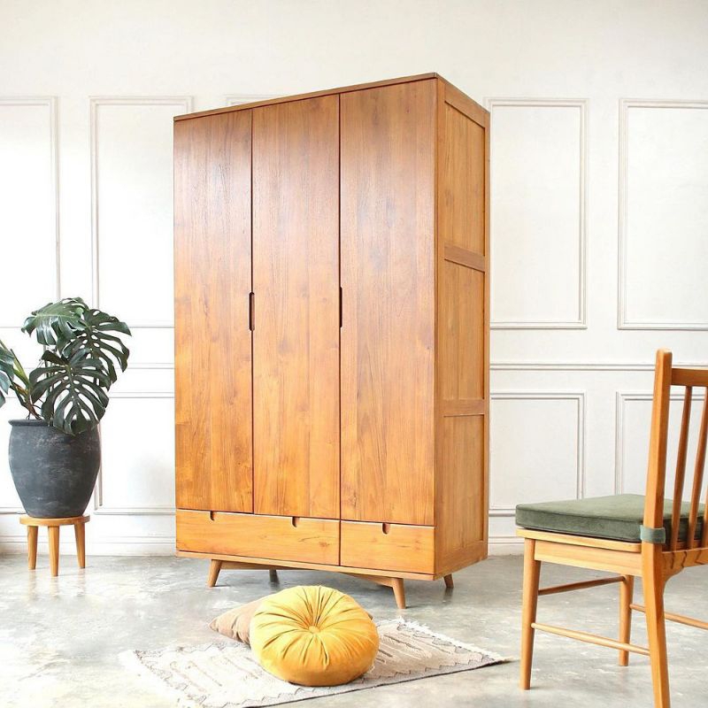 Lemari Pakaian Minimalis 3 Pintu