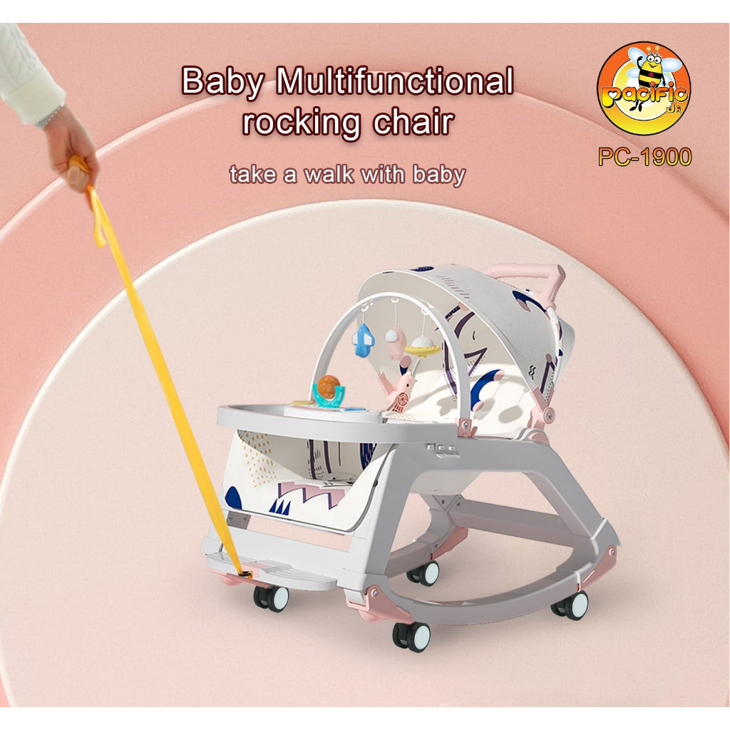 Bouncer Kursi Ayun Bayi Pacific PC 1900 Baby Multifunctional Rocking