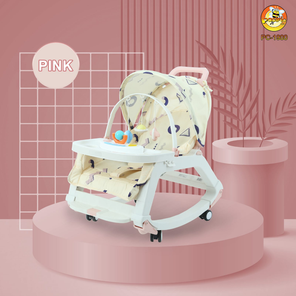 Bouncer Kursi Ayun Bayi Pacific PC 1900 Baby Multifunctional Rocking