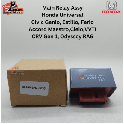 Main Relay Assy Bensin Honda Civic Genio Estillo Ferio/ Accord Maestro