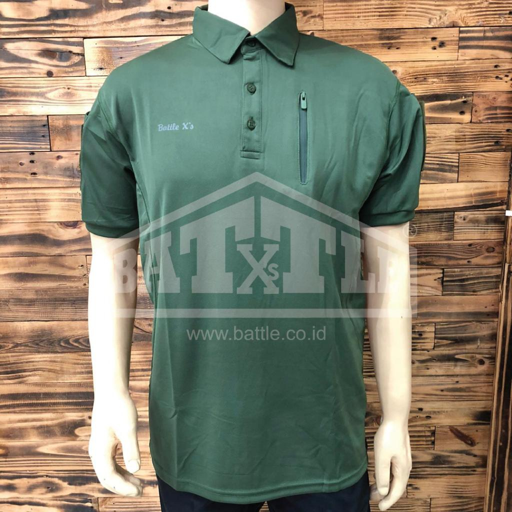 POLO SHIRT VELCRO ZIPER