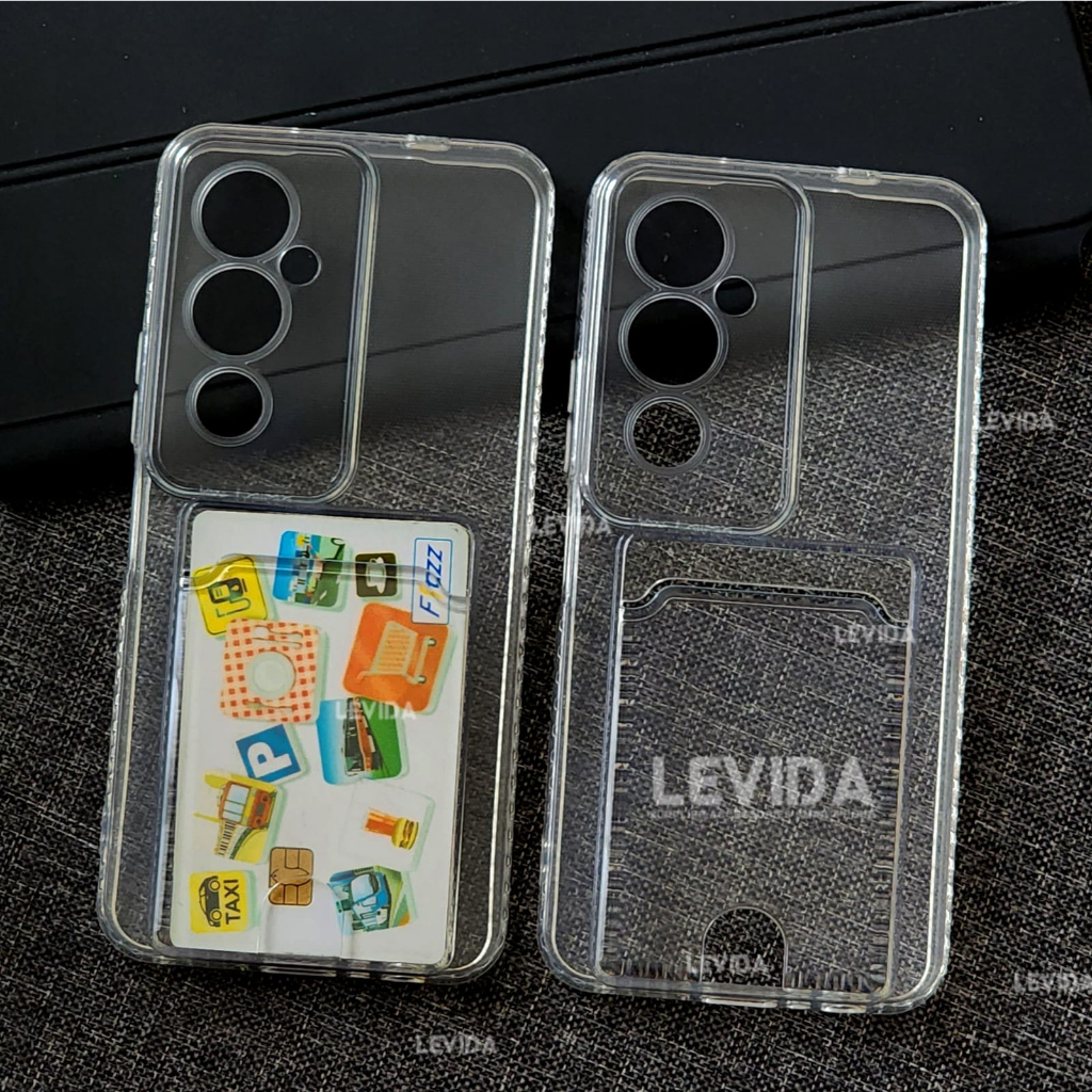 Tecno Pova 4 Tecno Pova 4 Pro Tecno Pova Neo 2 Card Case Clear / Slot Kartu Bening Case Tecno Pova 4