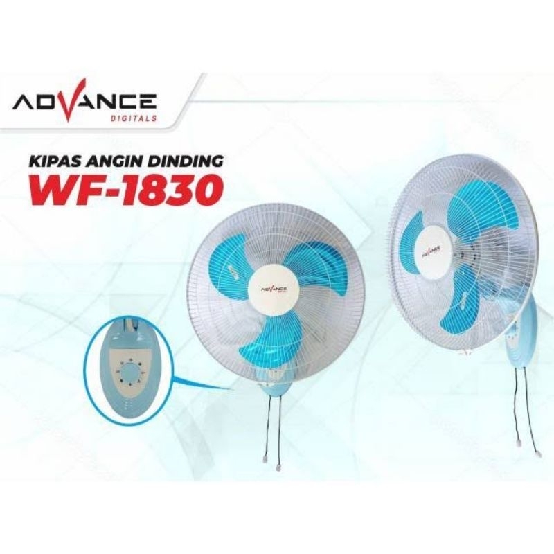 Advance Kipas Angin Dinding 18&quot; / Wall Fan Besi 18 Inch WF 1830