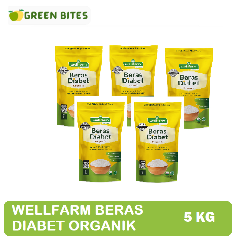 

Wellfarm Beras Diabetes I Diabet Organik 5 kg