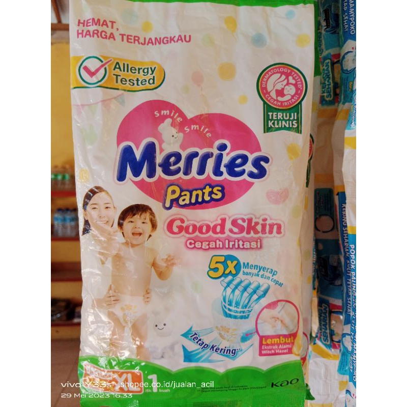 Popok Merries Celana XL