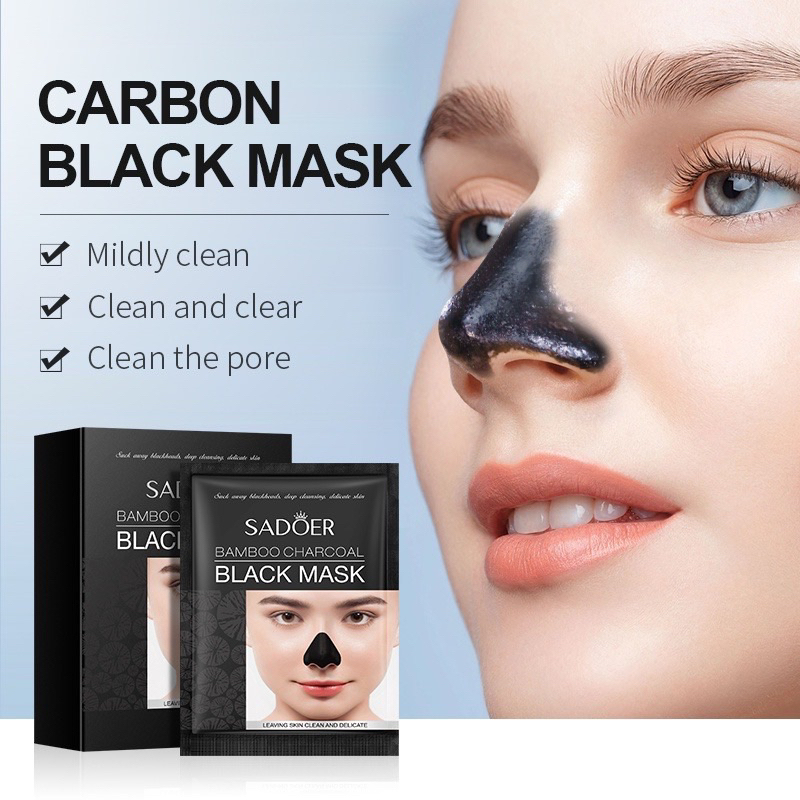 {bisa kirim instant COD TERMURAH MEDAN} SADOER Black Head Remover Cair Sachet Menghilangkan Komedo Masker Hidung