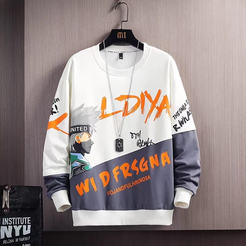 Baju Atasan Kasual Sweater Unity Lengan Panjang Pria