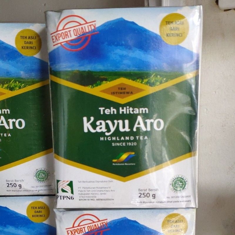

Teh Hitam Kayu Aro 250 gram