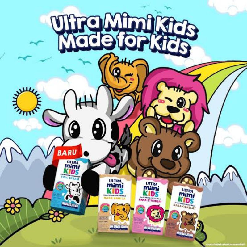 

SUSU ULTRA MIMI KIDS 125ML ECER MURAH