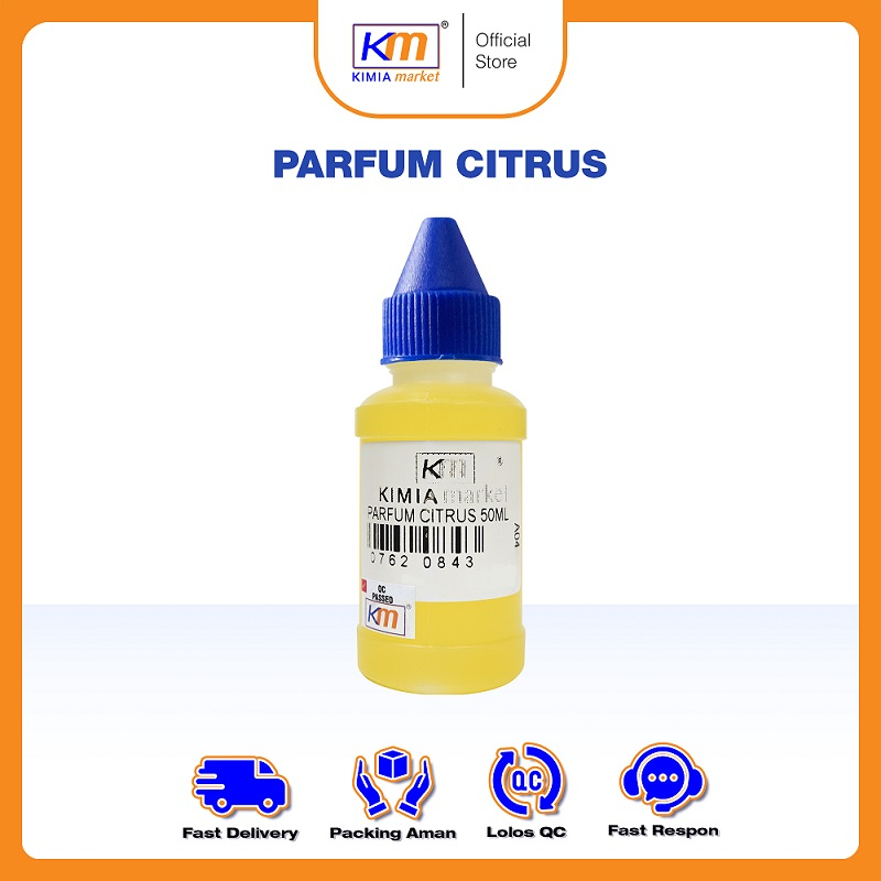 Premium Parfum Bibit Wangi Citrus 50ml / Parfum Badan Citrus / Parfum Laundry / Body Mist / Parfum
