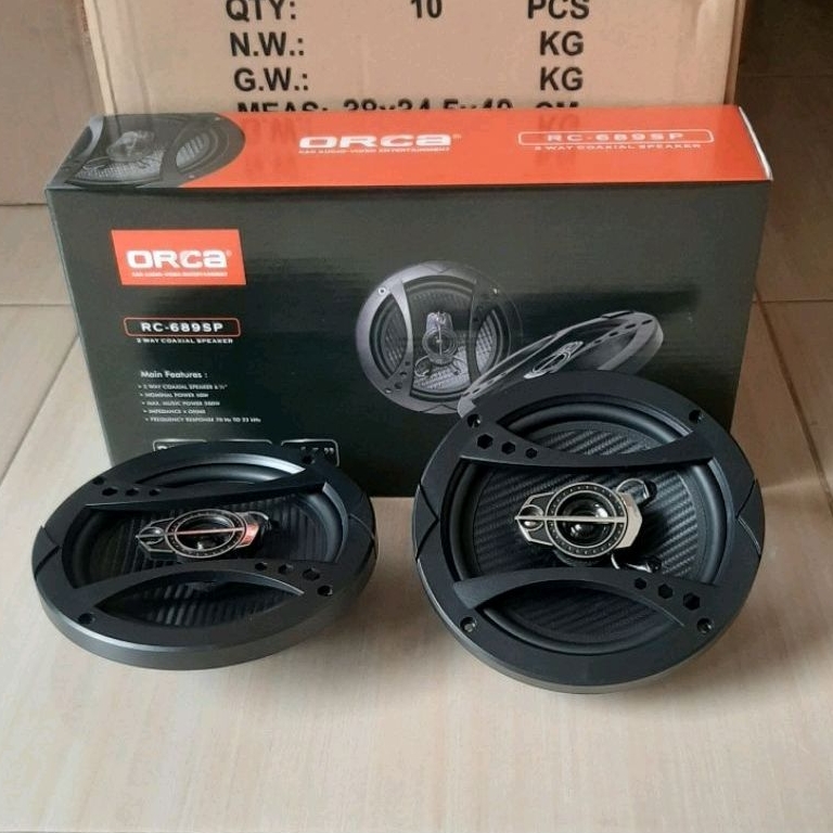 Speaker Mobil 6.5 inch Speker Mobil Speaker ORCA Coaxial Mobil Universal Toyota Daihatsu Nissan Honda Suzuki