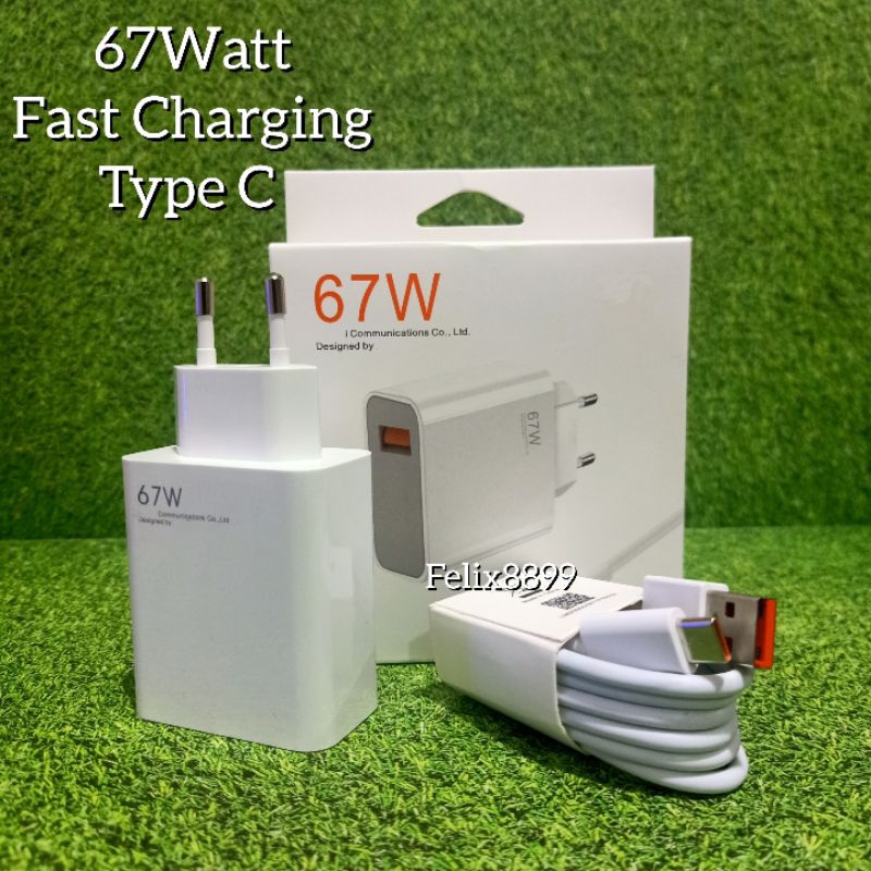 Charger Xiaomi 11T Xiaomi 12 67W TURBO CHARGE Fast Charging USB Type C
