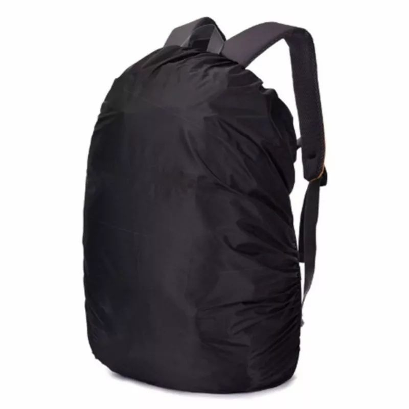 PROMO Raincover Waterprof Anti Air Hitam Pelindung Debu Air Tas Ransel Backpack